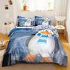 Penguin Duvet Cover Antarctic Animals Duvet Cover For Boys Girls Cartoon Style Twin Size Winter King Polyester Qulit Cover