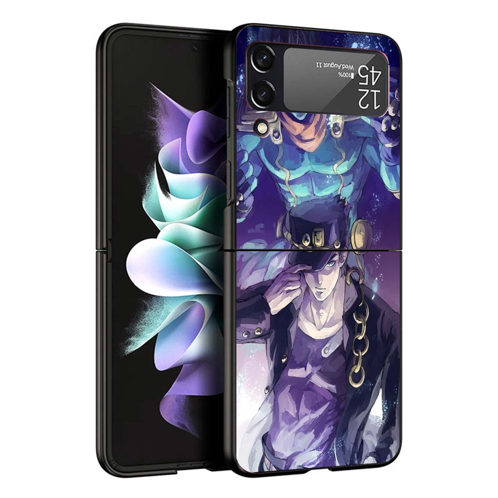 Чехол для телефона JoJo's Bizarre Adventure для Samsung Galaxy Z Flip7 Flip6 5G Flip5 Flip4 Flip3 ZFlip 7 6 3 4 5 Ударопрочная задняя крышка Ga