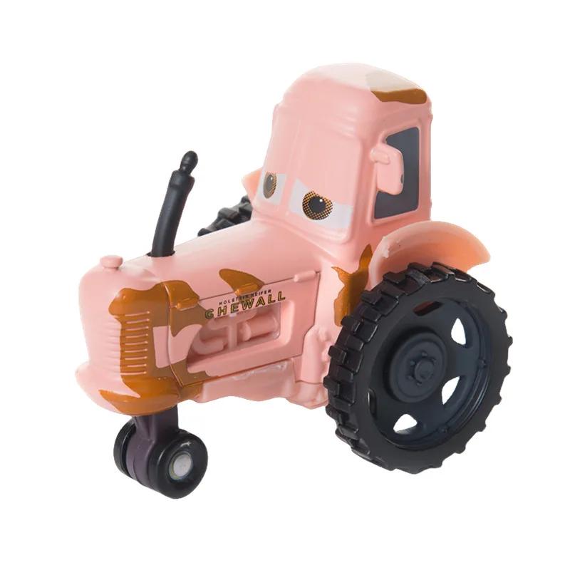 Cars Pixar Cars Lightning McQueen rhapsody matador bulldozer truck Mater harvester 1:55 Diecast Metal Car Model Toy