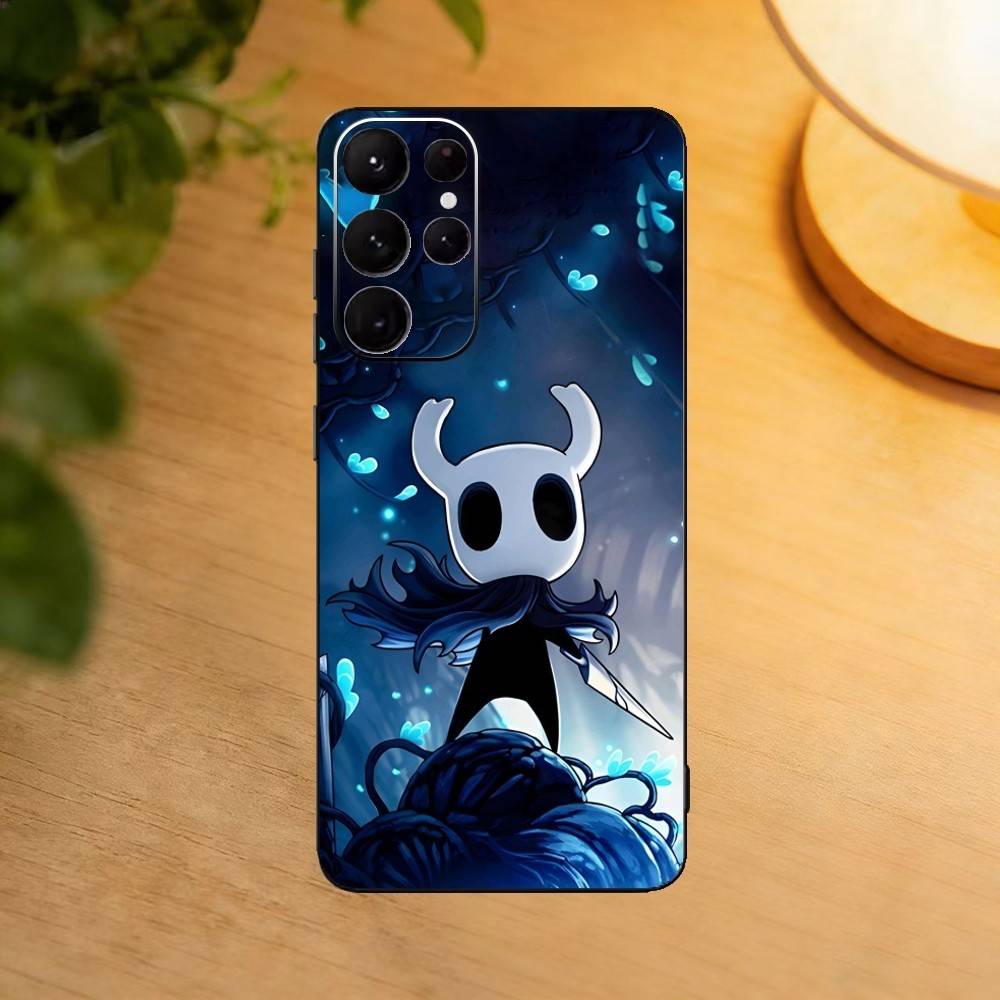 Чехол для телефона H-Hollow K-Knight для Samsung S25, S24, S21, S22, S23, S30, Ultra, S20, Plus, Fe, Lite Черный корпус