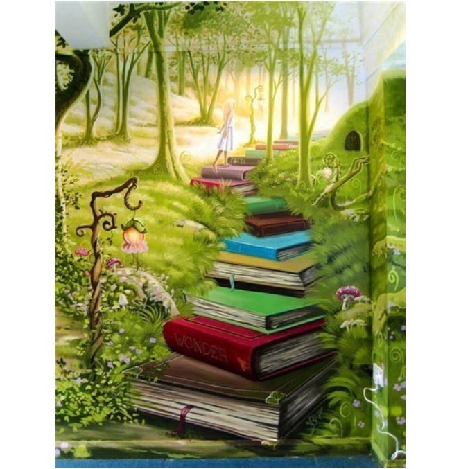 5D DIY Алмазная картина Книга Мир Алмазная вышивка Полный набор Наборы для вышивки крестом Домашний декор Подарки