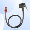 Bicycle Air Pump Extension Tube Extra-long Heat-Resistant Universal Bike Air Pump Connector Tire Inflator Nozzle Accessories