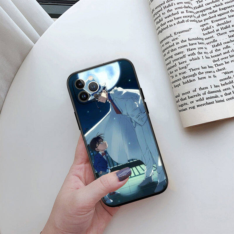 MH39 Detective Conan Phone Shell Case for Redmi Note 8 9 10 11 11S 10C 10X 10A 10T 9A 9C 9T 9S 8T Pro Max Plus Prime
