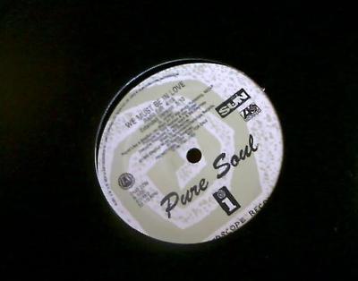 12-дюймовая пластинка PURE SOUL - We Must Be In Love DMD2236 Interscope Reco 1995 US Рэп и хип-хоп/R&B Б/У