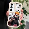 Popular Japan Anime NARUTO Soft Phone Cover for Samsung Galaxy A52 A73 A12 S24 Ultra S23 S22 S21 S20 FE Wave Edge Shockproof Protective Rubber Case