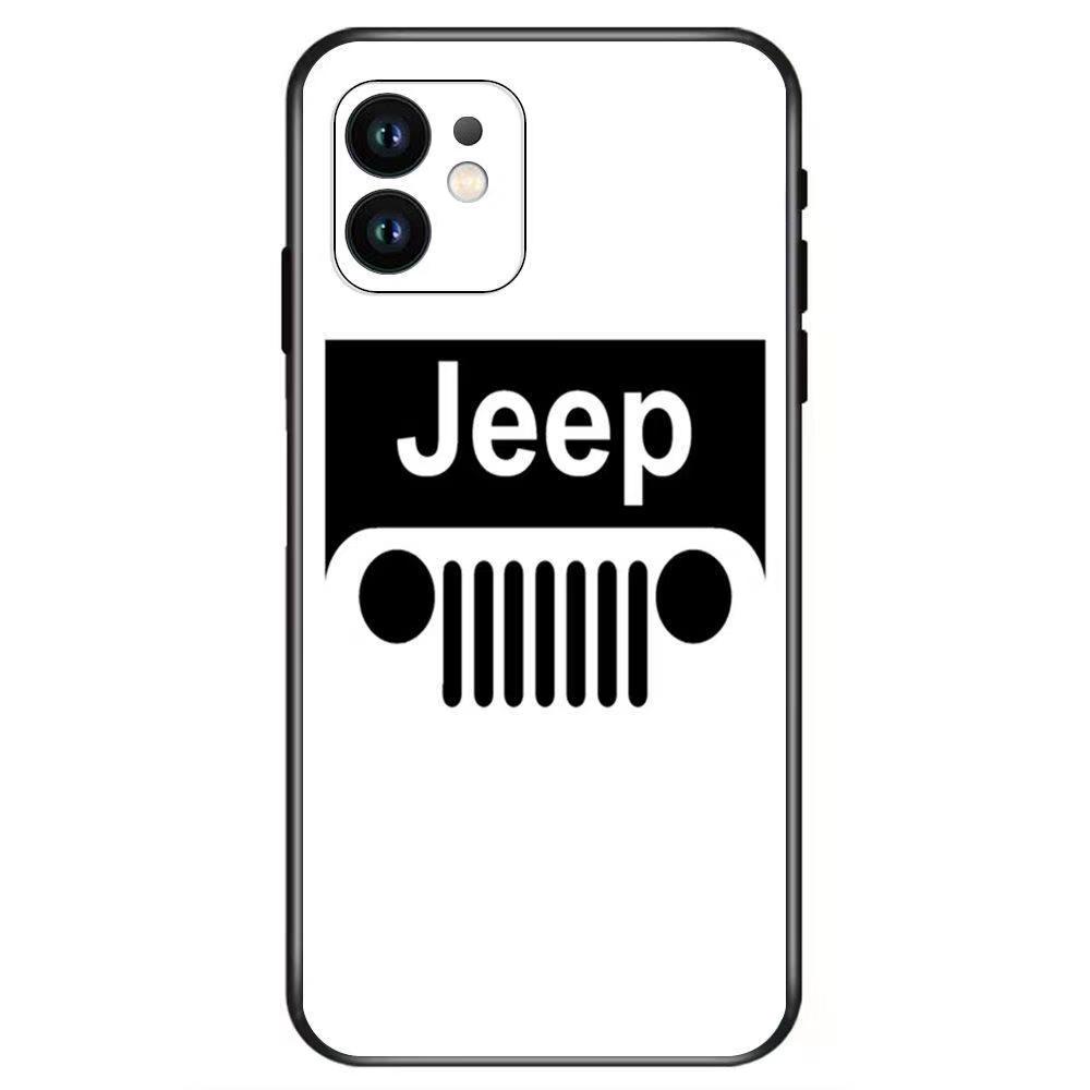 Soft TPU Phone Case For jEEP For iPhone 16 15 14 13 12 Pro Official Apple Cover for iPhone 16 Plus 12 13 14 15 16 17 Pro Max AMR1
