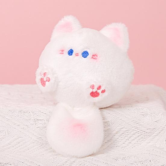 Кошка, плюшевая кукла, брелок, подвеска, милый толстый встроенный пищалка, аниме, котенок, плюшевые мягкие набивные игрушки