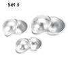 Ball Shape DIY Cake Mould Tools Silvery White Soap Making Molds  Spa Crafts Making