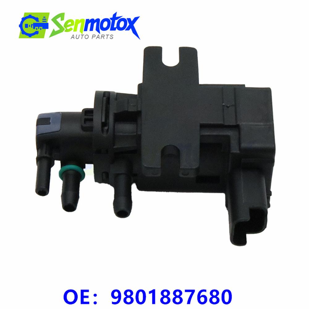9665886280 9674091680 9674084680 1618QQ Turbo Pressure Solenoid Valve 9801887680 For Citroen C3 C4 C8 Ford Peugeot 2.0L HDi 2008