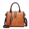 Double Zipper Crossbody Bags Shoulder Bag Casual Ladie Vintage Cat Tassel Luxury Women Bag