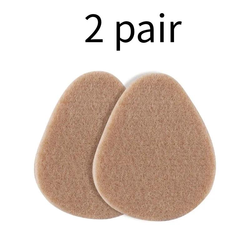 Новая войлочная подушка для передней части стопы, стелька, подкладка для передней части стопы, противоскользящая подушка, средства по уходу за ногами, 1 пара