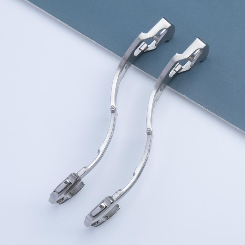 Качественная матовая застежка из нержавеющей стали 316L 18 мм 20 мм для Omg Omega Rubbe кожаный ремешок для часов с пряжкой