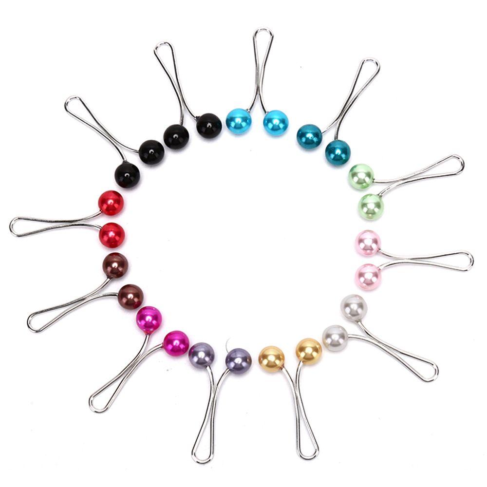 Silk Scarf Buckle Headscarf Pins Clips Muslim Scarf Shawl Clips Hijab Scarf Clips Women Brooches