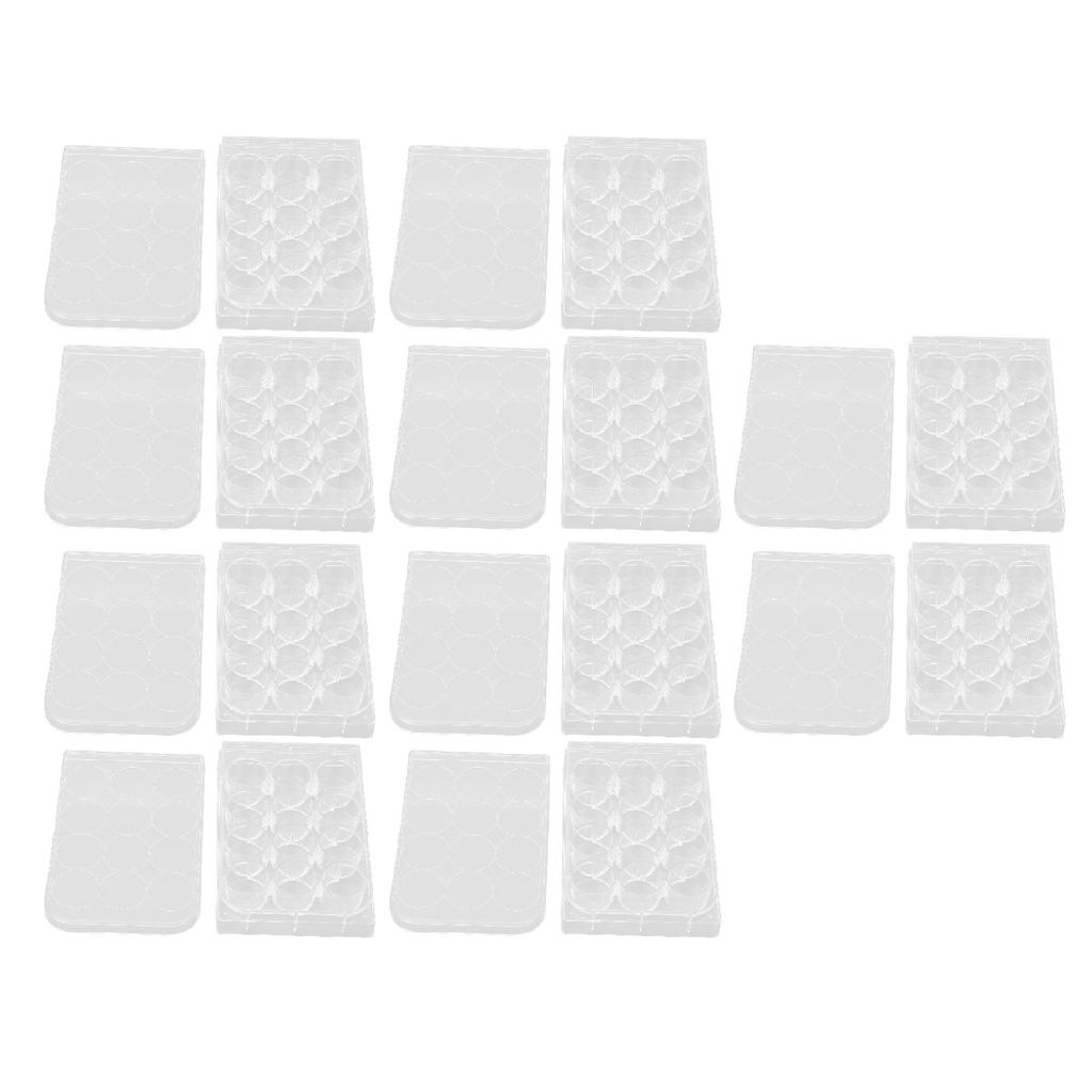 10 шт. Чашка Петри Толщина Равномерная Высокопрозрачная Чашка для Культуры Тканей с Крышкой для Лабораторной Биологической Комнаты