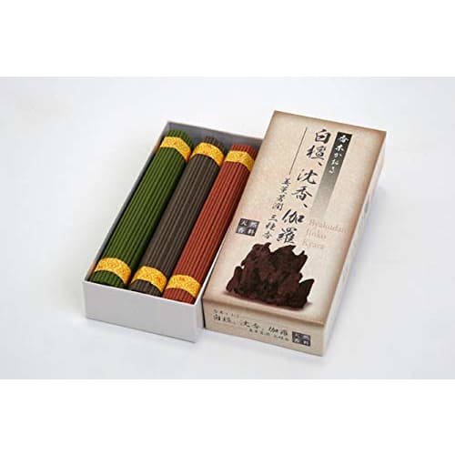 Baikundou Bikun Hojun Three-Flavor Incense Sticks / Made in Japan, Awaji Island, Baikundou Co., Ltd., Incense Sticks, Aromatherapy, Practical, Home Us