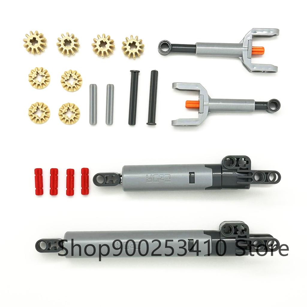 Высокотехнологичные технические детали Штифт Балка Подъемный рычаг Ось Соединитель Панель Шестерня Автомобиль Мотоцикл Строительные блоки Кирпичики Технологический набор Игрушки