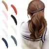 Large Banana Hair Clips, Classic Clincher Double Comb Clips, Ponytail Clip For Thick Hair, Hair Clip For Women Girls