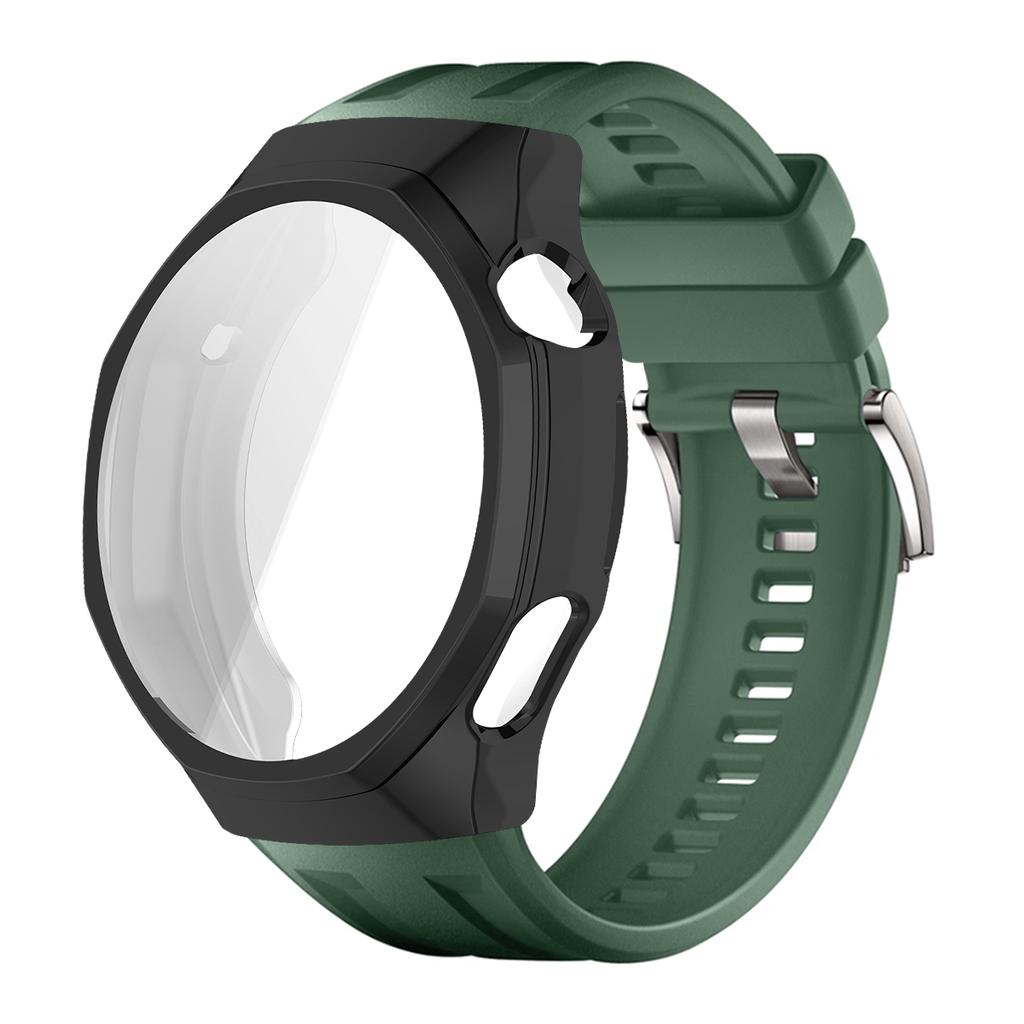 Чехол из ТПУ + Силиконовый ремешок для Huawei Watch GT6 Pro 46 мм Всесторонний защитный чехол-оболочка для экрана Спортивный ремешок Браслет