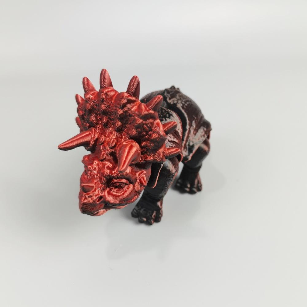 3D Печать Юрский Тираннозавр Рекс Трицератопс Велоцираптор Игрушка Симуляция Фигурка Динозавра Животного Сочлененный Подвижный Подарок для Мальчика