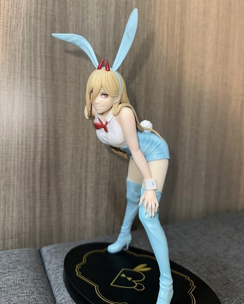 В наличии Furyu Человек-бензопила Bicute Bunnies Макима Красный кролик Синяя версия ПВХ модель Аниме Коллекционные фигурка Игрушки