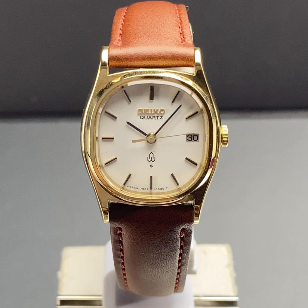 [USED] High-quality SEIKO QUARTZ Women's Watch with Replaced Battery, Made In Japan