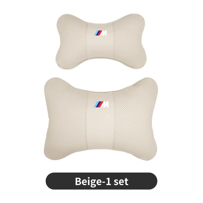 Car Sticker 2025 Hot Car Styling Headrest Lumbar Neck Pillow Waist Cushion Backrest For BMW M1 M2 M3 X3M X4M X5M X6M X1 X7 E30 E