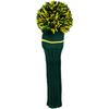 Jan Craig Head Cover Handmade Head Cover for Driver 460cc 2017JCKYD Total Length 17 Inches POM Width 8 Inches Kelly/Yellow (Masters) Size 460cc,