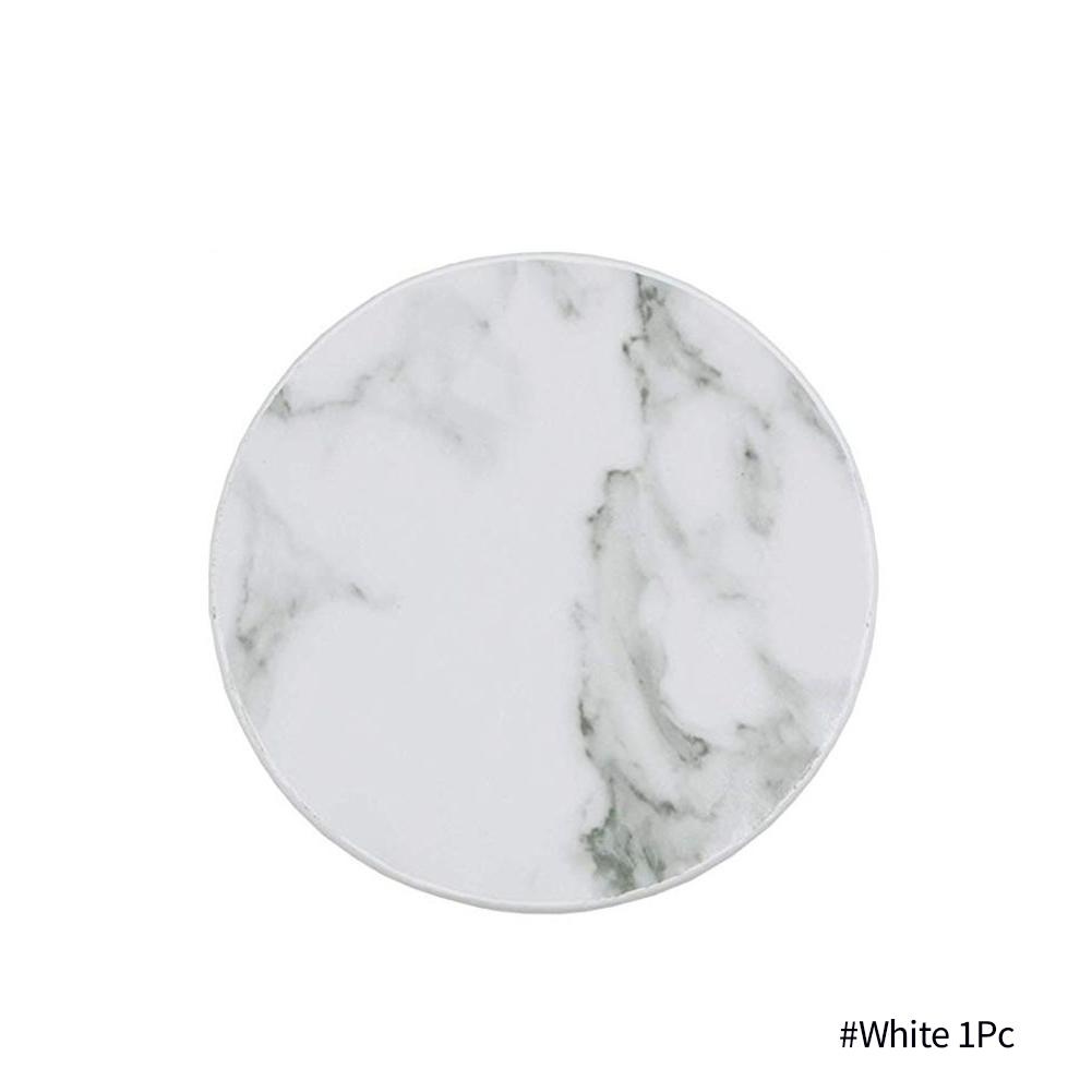 1 шт/6 шт искусственная кожа мраморная подставка под чашку кофе подставка под приборы круглая термостойкая подставка под чайную подставку держатель для подставки под стол
