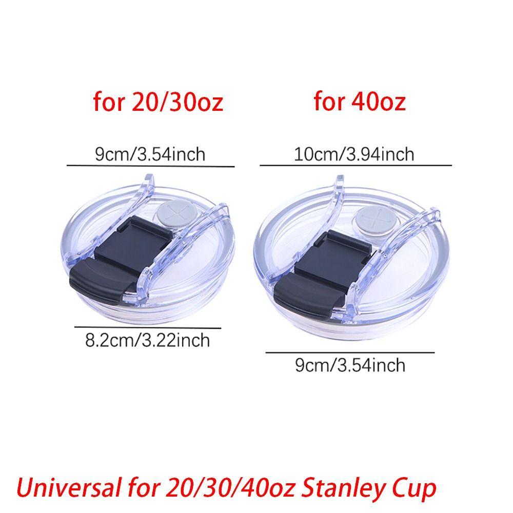 1 шт. Прочный для чашки с ручкой Чехол для бутылки Термос Тамблер 20/30/40 унций Крышка для чашки Разноцветный Защита от брызг и проливания Пластиковые крышки
