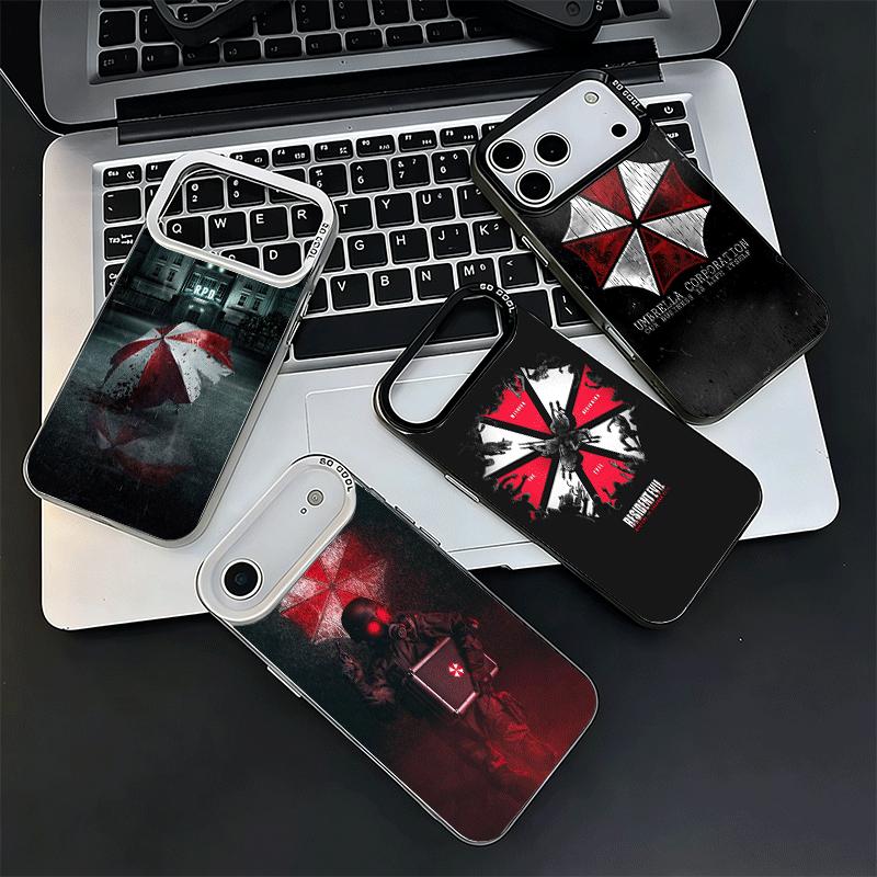 Мягкий чехол для телефона R-Resident-Evil для iPhone 15 16 17 Pro Max 17Air 16E 14 Plus 13 12 Mini Ударопрочный чехол Задняя крышка