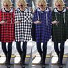 Women's Fashion Printed Casual Hooded Breasted Long Sleeved Sweatshirt Jacket