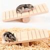 1PC Pet Supplies Guinea Pig Small Animal Toys Portable Home Funny Wooden Toy Anti Chew Mouse Chinchillas Play House Hamster