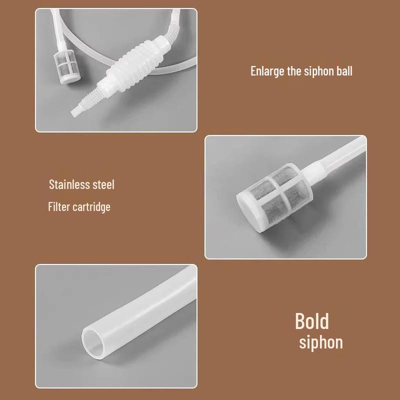 Household Wine Sampler & Self-Priming Siphon with White Wine Filter & Winemaking Pump