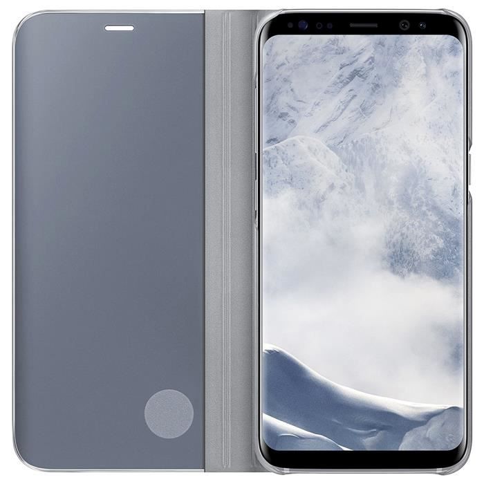 Чехол - Samsung - Galaxy S8 SM-G950N - Мягкая защита - Гальваническое зеркало - Противоударный