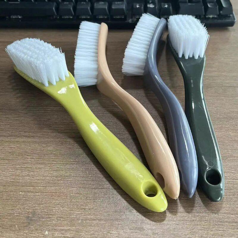 Щетка для мытья обуви: Длинная ручка, жесткая щетина, многофункциональная для использования в ванной и прачечной