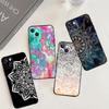 Элегантный Чехол С Цветочным Узором Мандала Для Samsung Galaxy S25 Ultra S20 S21 S22 S23 S24 Ultra S9 S10 Plus S25 FE Чехол Funda
