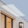 Защита от УФ-лучей, дождя и снега, навес от дождя, утолщенное прозрачное покрытие, не требующий обслуживания навес, поликарбонатный лист без кронштейнов