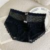 Underwear Women Lace Briefs Thin Ice Silk Seamless Briefs Sexy Antibacterial Crotch Underwear Women