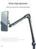 Metal Desktop Tablet & Phone Stand with Cantilever Arm for Streaming, Recording & Microphone Mount