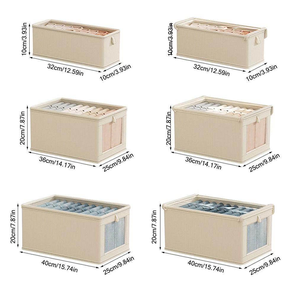 Visual Clothes Organizer Dustproof Drawers Organizer New Storage Cabinets