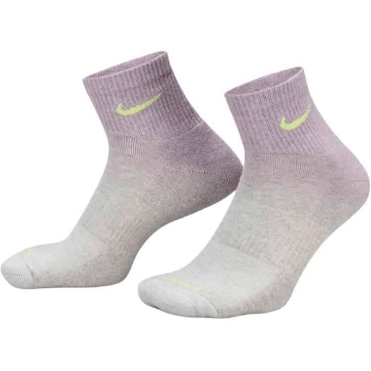 Nike Повседневные носки до щиколотки Every Day Plus, унисекс, 2 пары, FJ4913-908