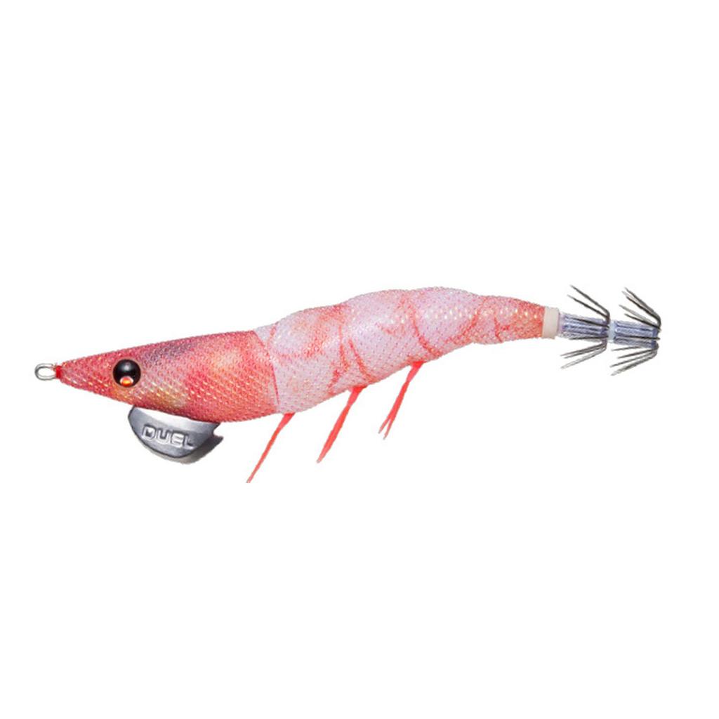 DUEL Dart Master Real Mukimiamaebi EZ-Q 3.0 Lure, Weight 14.5g, A1726-RMAE, (Flapping Shrimp)
