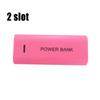 НОВЫЙ! Портативный корпус для Power Bank Сделай сам 2 ячейки 18650 Батарейный бокс Для зарядки смартфона 5V 1A Для батареи 18650 Со световым индикатором