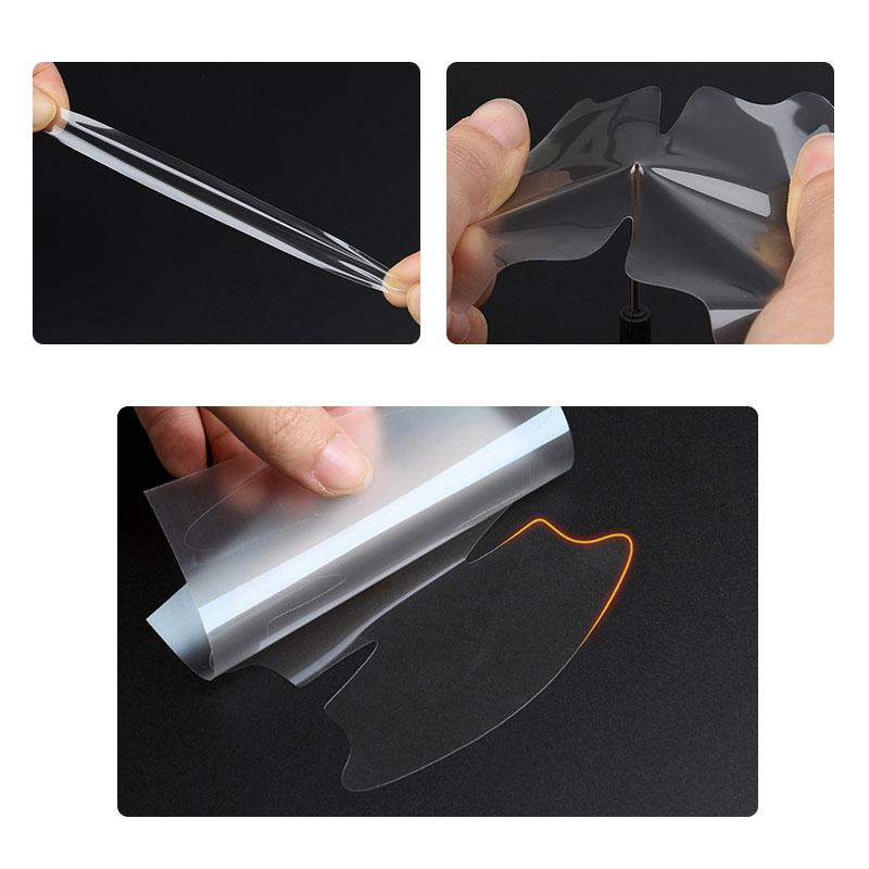 8Pcs Car Door Handle Stickers Anti Scratch Protector Films For Skoda Octavia Superb Rapid Fabia Kamiq Kodiaq Karoq Enyaq Citigo