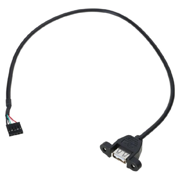 Кабель-переходник USB IDC на материнскую плату, 5-контактный, USB 2.0 Female на 5-контактный Female USB IDC для бесшовной интеграции устройств