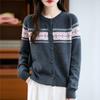 Women's 30% Cashmere Cardigan - Soft & Warm Wool Blend Sweater