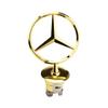 DDJ2   ZZX Car Bonnet Label Badge 3D Star Zinc Alloy Car Front Hood Emblem Mercedes Benz W203 W204 W205 W206 W212 W213 W222 W223 E300 1
