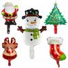 Christmas Balloons Aluminum Film Mini Cartoon Party Decorations