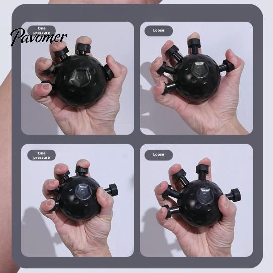 Men Women Workout Gear Finger Grip Strengthener, Ergonomic Five Strength Trainer for Women, Hand Therapy Rehabilitation Gripper Equipment Climbing