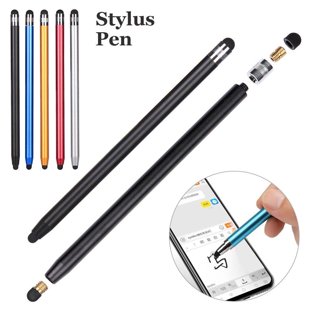 Accessories Tablet Phone Dual Silicone Tips Touch Screen Pen Drawing Pen Capacitive Stylus
